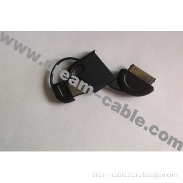 Foldable Key Ring 30pin USB Cable for iPhone 4 (YTX321)